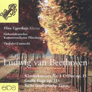 Dina Ugorskaja Vladislav Czarnecki - Ludwig Van Beethoven: Piano Concert in the group CD / Klassiskt at Bengans Skivbutik AB (5573850)