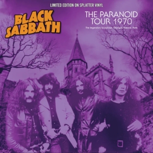 Black Sabbath - Paranoid 1970 (Splatter Vinyl Lp) in the group VINYL / Hårdrock at Bengans Skivbutik AB (5574235)