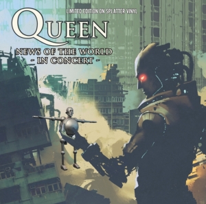 Queen - Under Pressure In America (Splatter in the group OTHER / Övrigt /  at Bengans Skivbutik AB (5574242)