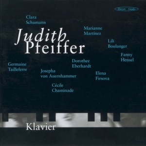 Judith Pfeiffer - Works For Piano Solo By Female Comp in the group CD / Klassiskt at Bengans Skivbutik AB (5574441)