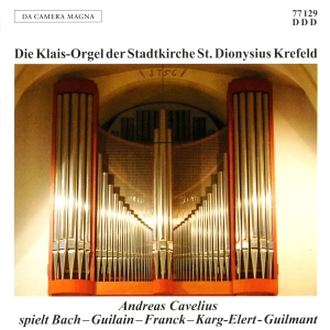 Cavelius Andreas - The Klais Organ Of St. Dionysius Kr in the group CD / Klassiskt at Bengans Skivbutik AB (5574869)