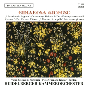 Cimarosa - Sinfonia/Concerto For 2 Flutes/Maes in the group CD / Klassiskt at Bengans Skivbutik AB (5574881)
