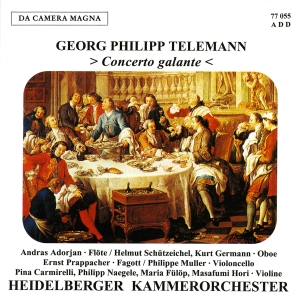 Telemann G P - Concerto Galante in the group CD / Klassiskt at Bengans Skivbutik AB (5574897)