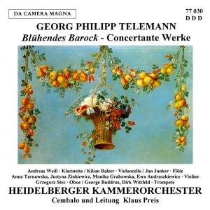 Telemann G P - Largo E Staccato - Concertante in the group CD / Klassiskt at Bengans Skivbutik AB (5574979)