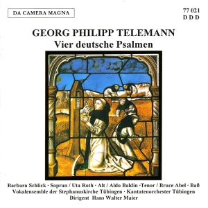 Telemann G P - 4 Deutsche Psalmen (100/111/117/121 in the group CD / Klassiskt at Bengans Skivbutik AB (5575004)