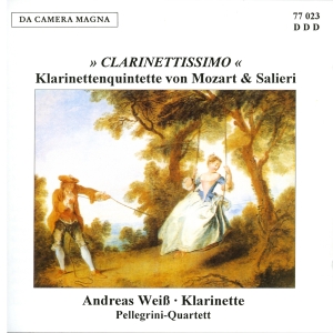 Mozart/Salieri - Clarinet Quintets in the group CD / Klassiskt at Bengans Skivbutik AB (5575006)