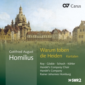 Homilius - Gottfried August Homilius - Warum T in the group CD / Klassiskt at Bengans Skivbutik AB (5575090)