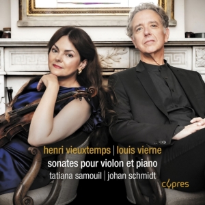 Vieuxtemps/Vierne - Sonates Pour Violon Et Piano in the group CD / Klassiskt at Bengans Skivbutik AB (5575300)