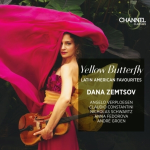 Dana Zemtsov - Yellow Butterfly - Latin American F in the group CD / Klassiskt at Bengans Skivbutik AB (5575303)