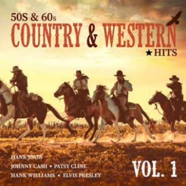 Various Artists - 50S & 60S Country & Western Hits in the group VINYL / Bestsellers at Bengans Skivbutik AB (5575491)