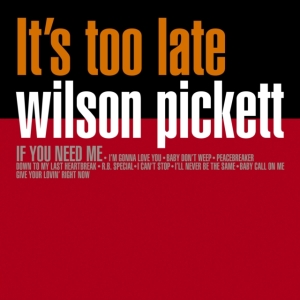 Pickett Wilson - Its Too Late (Orange Marbled Vinyl in the group VINYL / RnB-Soul at Bengans Skivbutik AB (5575652)