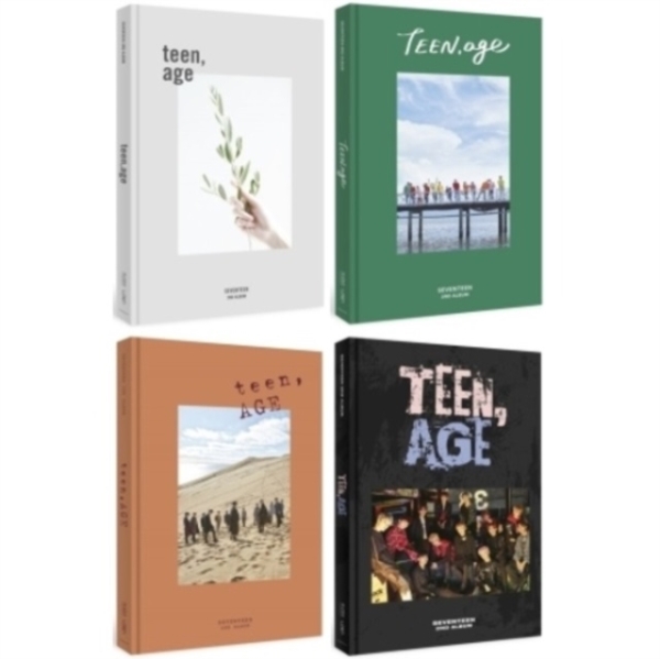 Seventeen - 2nd Album / TEEN, AGE (Random ver.) in the group CD / K-Pop at Bengans Skivbutik AB (5575720)