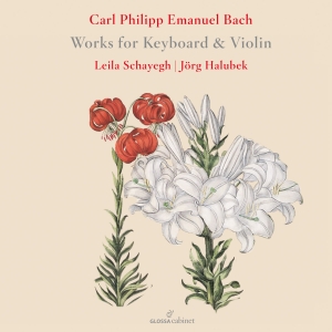 Bach Cpe - Works For Keyboard And Violin in the group CD / Klassiskt at Bengans Skivbutik AB (5576090)