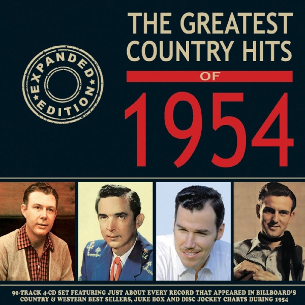 Various Artists - The Greatest Country Hits Of 1954 in the group CD / Bestsellers at Bengans Skivbutik AB (5576100)
