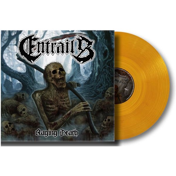 Entrails - Raging Death (Coloured Vinyl Lp) in the group VINYL / Hårdrock at Bengans Skivbutik AB (5576243)
