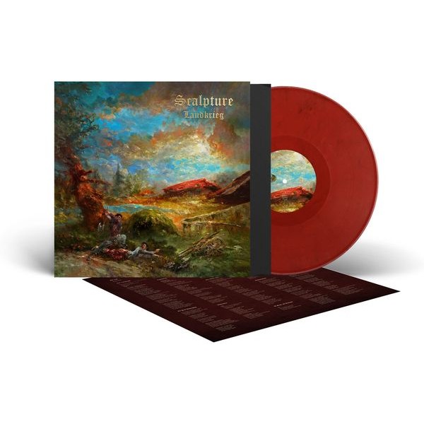 Scalpture - Landkrieg (Red/Black Vinyl Lp) in the group VINYL / Hårdrock at Bengans Skivbutik AB (5576655)