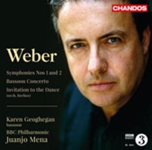 Von Weber - Symphonies Nos 1&2 in the group Externt_Lager /  at Bengans Skivbutik AB (557690)