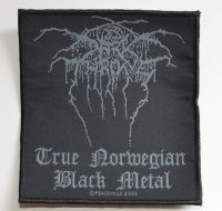 Darkthrone - Patch - True Norwegian Black Metal in the group MERCHANDISE / Patch / Heavy Metal at Bengans Skivbutik AB (5577296)