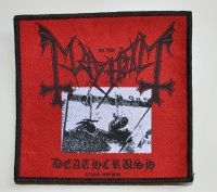 Mayhem - Patch Deathcrush  (10,3 X 9,8 Cm) in the group MERCHANDISE / Patch / Heavy Metal at Bengans Skivbutik AB (5577307)