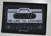Metallica - Patch No Life Til Leather (10,3 X 7 in the group MERCHANDISE / Patch / Heavy Metal at Bengans Skivbutik AB (5577322)