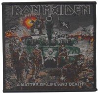 Iron Maiden - Patch A Matter Of Life And Death  ( in the group MERCHANDISE / Patch / Heavy Metal at Bengans Skivbutik AB (5577346)