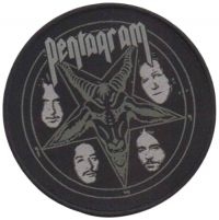 Pentagram - Patch Baphomet (10 Cm) in the group MERCHANDISE / Patch / Heavy Metal at Bengans Skivbutik AB (5577349)