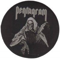 Pentagram - Patch Reaper (10 Cm) in the group MERCHANDISE / Patch / Heavy Metal at Bengans Skivbutik AB (5577350)