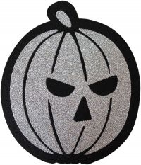 Helloween - Silver Pumpkin Patch (10,1 X 8,9 Cm in the group MERCHANDISE / Patch / Heavy Metal at Bengans Skivbutik AB (5577362)
