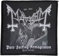 Mayhem - Patch Pure Fucking Armageddon (9,7 in the group MERCHANDISE / Patch / Heavy Metal at Bengans Skivbutik AB (5577366)