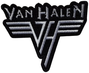 Van Halen - Patch Retro Logo (6,2 X 7,7 Cm) in the group MERCHANDISE / Patch / Heavy Metal at Bengans Skivbutik AB (5577442)