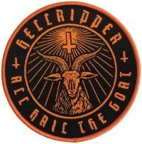 Hellripper - Patch Goatmaster Orange (9 Cm) in the group OUR PICKS / Friday Releases / 2025-01-31 at Bengans Skivbutik AB (5577458)