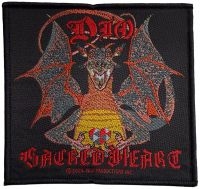 Dio - Patch Sacred Heart (9,5 X 10 Cm) in the group MERCHANDISE / Patch / Heavy Metal at Bengans Skivbutik AB (5577524)