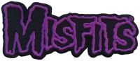 Misfits - Patch Purple Border Logo (4,4 X 10, in the group OUR PICKS / Friday Releases / 2025-01-31 at Bengans Skivbutik AB (5577581)