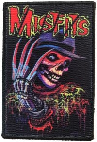 Misfits - Patch Nightmare Fiend (10,2 X 6,8 C in the group MERCHANDISE / Patch / Pop-Rock at Bengans Skivbutik AB (5577586)