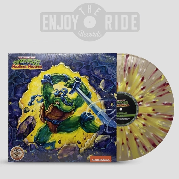Konami Kukeiha Club - Teenage Mutant Ninja Turtles: Radical Rescue in the group VINYL / Film-Musikal at Bengans Skivbutik AB (5577886)
