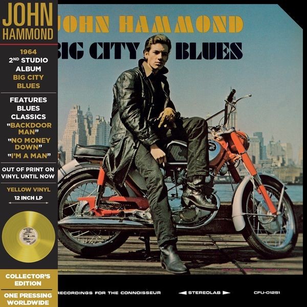 John Paul Hammond - Big City Blues in the group VINYL / Blues at Bengans Skivbutik AB (5578490)