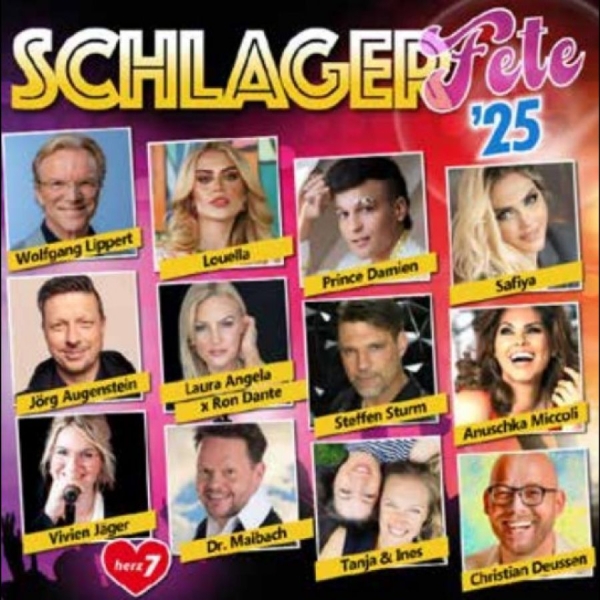 Various Artists - Schlagerfete '25 in the group CD / Pop-Rock at Bengans Skivbutik AB (5578575)