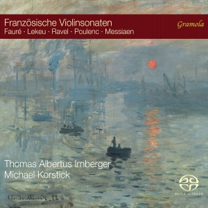 Thomas Albertus Irnberger Michael - French Violin Sonatas in the group OUR PICKS / Friday Releases / 2025-03-07 at Bengans Skivbutik AB (5578742)