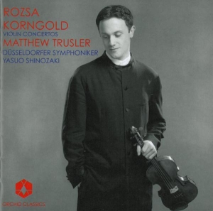 Matthew Trusler - Violin Concertos in the group Externt_Lager / at Bengans Skivbutik AB (557895)