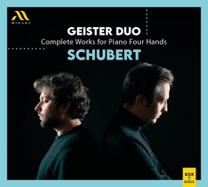Geister Duo - Schubert: Complete Works For Piano Four Hands in the group OTHER / Övrigt /  at Bengans Skivbutik AB (5579208)