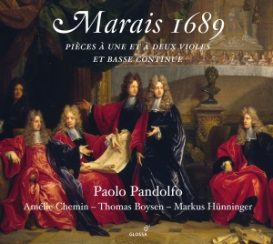 Marin Marais - Pièces À Deux Viols (1689) in the group CD at Bengans Skivbutik AB (5579222)