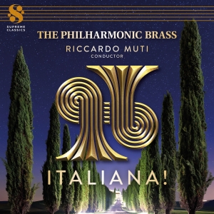 The Philharmonic Brass Riccardo Mu - Italiana! in the group OUR PICKS / Friday Releases / 2025-03-07 at Bengans Skivbutik AB (5579304)