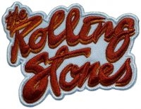Rolling Stones - Patch Orange Logo (7 X 8,8 Cm) in the group MERCHANDISE / Accessoarer / Pop-Rock at Bengans Skivbutik AB (5579355)