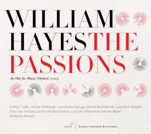 Hayes William - The Passions in the group CD / Klassiskt at Bengans Skivbutik AB (5579438)