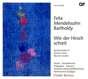 Mendelssohn - Wie Der Hirsch Schreit - Sacred Cho in the group CD / Klassiskt at Bengans Skivbutik AB (5579670)
