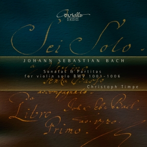 Bach J S - Sonatas And Partitas For Violin Sol in the group CD / Klassiskt at Bengans Skivbutik AB (5579699)