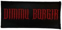 Dimmu Borgir - Patch Logo Red (4,5 X 9,7 Cm) in the group OUR PICKS / Friday Releases / 2025-02-21 at Bengans Skivbutik AB (5579723)