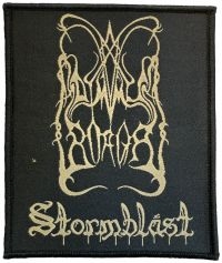 Dimmu Borgir - Patch Stormblast (9,8 X 8,3 Cm) in the group MERCHANDISE / Patch / Heavy Metal at Bengans Skivbutik AB (5579724)