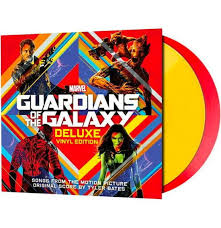 Various Artists - Guardians Of The Galaxy Vol. 1 (Red/Yellow Vinyl) in the group OTHER / -Start Vinyl at Bengans Skivbutik AB (5580457)