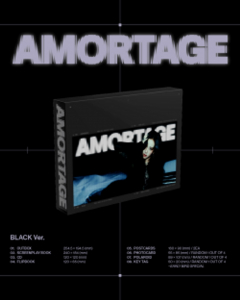 Jisoo - Amortage (Exclusive Edition) (Black Ver.) in the group OUR PICKS / Friday Releases / 2025-02-28 at Bengans Skivbutik AB (5580887)